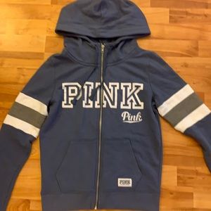 Victoria’s Secret PINK zip up hoodie💙